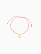 Браслет "Виколия" длина 16 см, цв. розовый, золотистый - фото 809285542 Браслет "Виколия" длина 16 см, цв. розовый, золотистый - фото 809285542