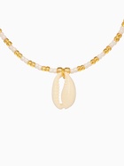 Браслет "Виколия" длина 16 см, цв. белый, золотистый - фото 59410808