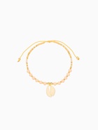 Браслет "Лила" длина 16 см, цв. белый, золотистый - фото 59410811 Браслет "Лила" длина 16 см, цв. белый, золотистый - фото 59410811