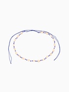 Ожерелье с ракушками «Халия», длина 35 см, синее - Фото 1