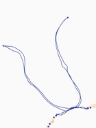 Ожерелье с ракушками «Халия», длина 35 см, синее - Фото 4