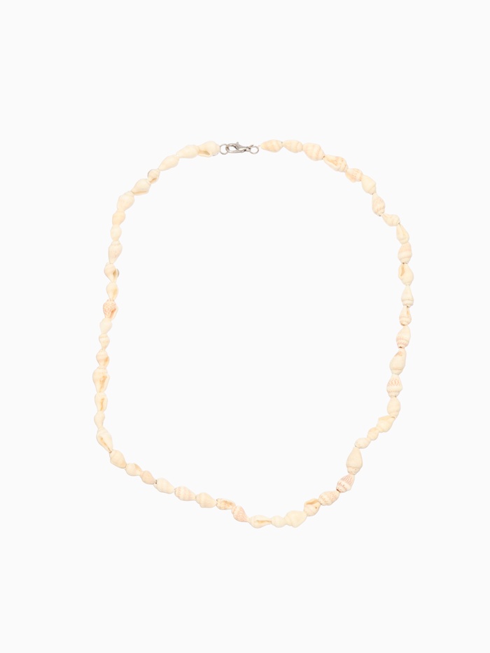 Ожерелье из ракушек «Аника», длина 25 см, бежевый