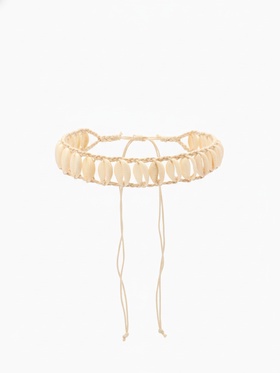 Ожерелье из ракушек «Кэйа», длина от 17 до 33 см, бежевый