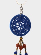 Брелок "Ловец снов" 19 см, цв. синий - фото 809285625 Брелок "Ловец снов" 19 см, цв. синий - фото 809285625