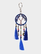 Брелок ловец снов "Древо" 19 см, цв. синий - фото 59410898 Брелок ловец снов "Древо" 19 см, цв. синий - фото 59410898