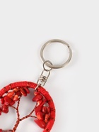 Брелок ловец снов "Древо" 19 см, цв. красный - фото 809285659 Брелок ловец снов "Древо" 19 см, цв. красный - фото 809285659