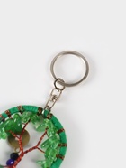 Брелок ловец снов "Древо" 19 см, цв. зелёный - фото 59410921