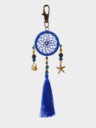 Брелок ловец снов, 17 см, ярко-синий - фото 809285672 Брелок ловец снов, 17 см, ярко-синий - фото 809285672