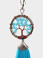 Брелок ловец снов "Древо жизни" 19 см, цв. голубой - фото 809285700 Брелок ловец снов "Древо жизни" 19 см, цв. голубой - фото 809285700