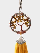 Брелок ловец снов "Древо жизни" 19 см, цв. золотистый - фото 809285706 Брелок ловец снов "Древо жизни" 19 см, цв. золотистый - фото 809285706