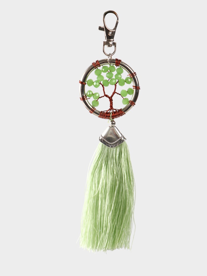 Брелок ловец снов «Древо жизни», 19 см, фисташковый - Фото 1