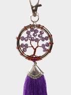 Брелок ловец снов "Древо жизни" 19 см, цв. фиолетовый - фото 59410971 Брелок ловец снов "Древо жизни" 19 см, цв. фиолетовый - фото 59410971