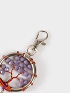 Брелок ловец снов "Древо жизни" 19 см, цв. фиолетовый - фото 59410972 Брелок ловец снов "Древо жизни" 19 см, цв. фиолетовый - фото 59410972