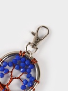 Брелок ловец снов "Древо жизни" 19 см, цв. синий - фото 809285725 Брелок ловец снов "Древо жизни" 19 см, цв. синий - фото 809285725