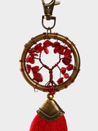 Брелок ловец снов "Великое древо" 19 см, цв. красный - фото 809285766 Брелок ловец снов "Великое древо" 19 см, цв. красный - фото 809285766