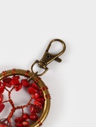 Брелок ловец снов "Великое древо" 19 см, цв. красный - фото 809285767 Брелок ловец снов "Великое древо" 19 см, цв. красный - фото 809285767