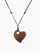 Кулон «Сердце», дерево соно - Фото 2