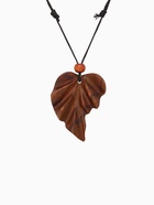 Кулон «Лист», дерево соно - Фото 3