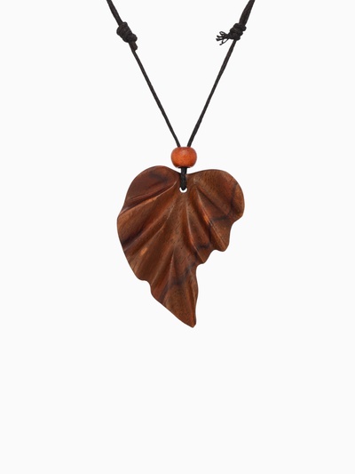 Кулон «Лист», дерево соно