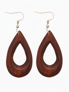 Серьги «Капля», 4.8×2.7 см, дерево соно - Фото 1