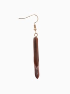 Серьги «Ромб», дерево соно - Фото 3