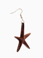 Серьги «Звезда», дерево соно - Фото 2