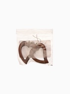 Серьги «Сердце», дерево соно - Фото 5