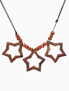 Кулон «Три звезды», дерево соно - Фото 2