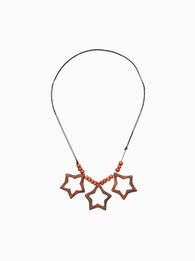 Кулон «Три звезды», дерево соно