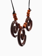 Кулон «Три спирали», дерево соно - Фото 3