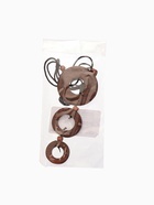 Кулон «Кольца», дерево соно - фото 65455204