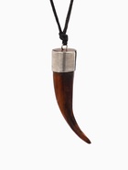 Кулон «Клык», дерево соно - Фото 3