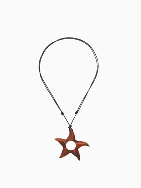 Кулон «Звезда», дерево соно