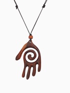 Украшение "Ладонь со спиралью" дерево соно - фото 59411188 Украшение "Ладонь со спиралью" дерево соно - фото 59411188