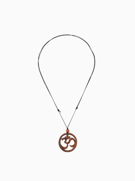 Украшение "Ом" дерево соно