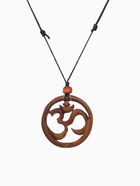 Кулон «Ом», дерево соно - Фото 2