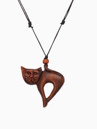 Кулон Cat, дерево соно - Фото 3