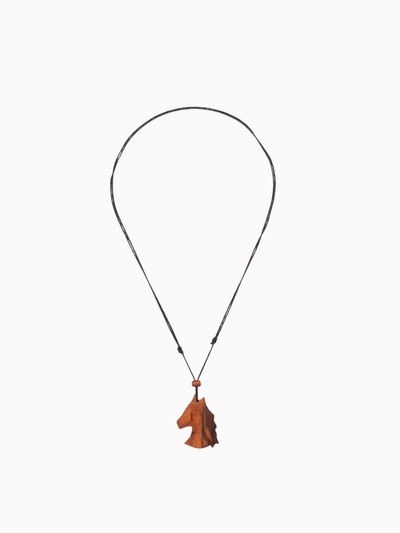 Кулон «Конь», дерево соно