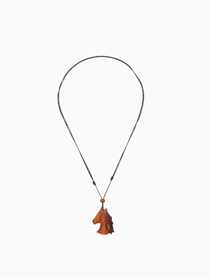 Кулон «Конь», дерево соно - Фото 1