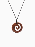 Кулон «Спираль», дерево соно - Фото 3
