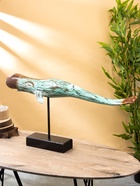 Сувенир на стойке «Кит», 75×10×40 см, дерево - фото 809305096