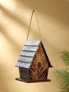 Подвесной декор «Скворечник», 17×24×15 см, дерево, коричневый - фото 809305103