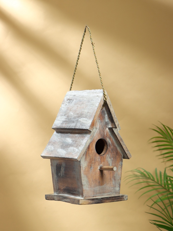 Подвесной декор «Скворечник», 15×18×28 см, дерево - Фото 1