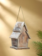 Подвесной декор «Скворечник», 15×18×28 см, дерево, бежевый - фото 809305111