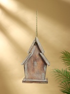 Подвесной декор «Скворечник», 15×18×28 см, дерево, бежевый - фото 809305112