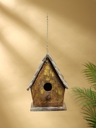 Подвесной декор «Скворечник», 16×18×24 см, дерево, бежевый - фото 59846803