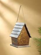 Подвесной декор «Скворечник», 16×18×24 см, дерево, бежевый - фото 59846805