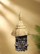 Подвесной декор «Скворечник», 25×25×45 см, дерево, серый - фото 809305121