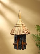 Подвесной декор «Скворечник», 25×25×44 см, дерево, коричневый - фото 809305127