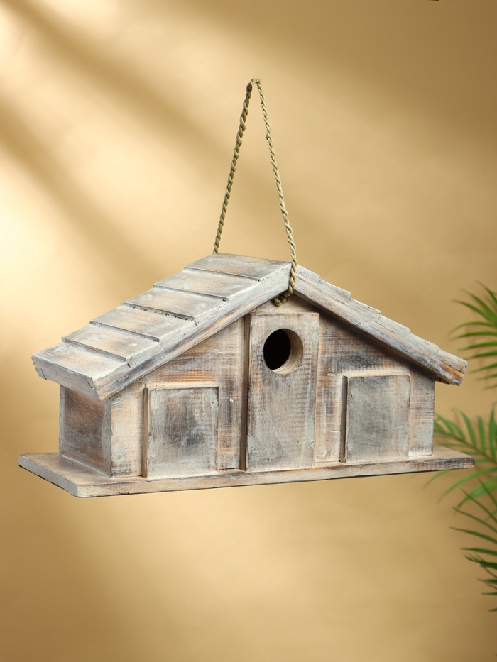 Подвесной декор «Скворечник», 40×15×20 см, дерево - Фото 1